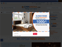 Tablet Screenshot of cmmarena.com